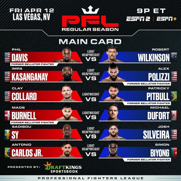 Preview Результаты PFL 4: Фил Дэвис остановил Роба Уилкинсона первым нокаутом за 5 лет