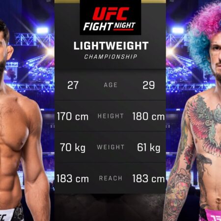 Основной кард UFC 316: Мераб Двалишвили против Шона О’Мэлли 2 объявлен