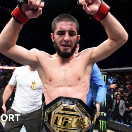 "Худший кошмар": звезда UFC предупреждает Ислама Махачева, указывая на "пробелы в его технике"