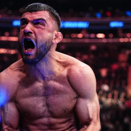 Рамиз Брахимай «усыпил» Билли Рэя Гоффа гильотиной на UFC Vegas 107