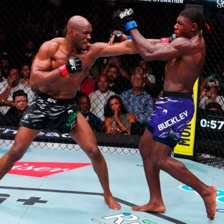 Камару Усман разгромил Хоакина Бакли в главном бою UFC в Атланте и объявил о возвращении «Бугимена»