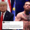 Конор Макгрегор и звезды UFC откликнулись на объявление Дональда Трампа о бое в Белом доме