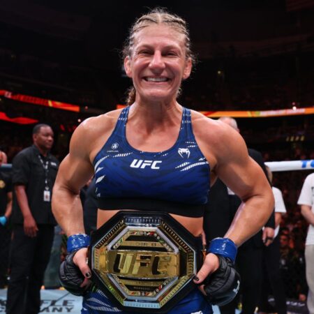 Кейла Харрисон смешно отреагировала на идею боя «чемпион против чемпиона» в Белом доме.