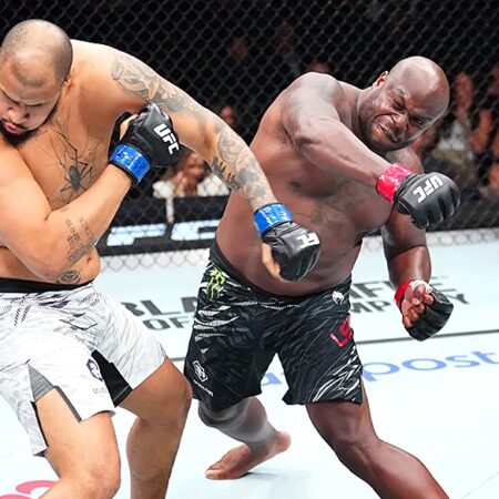 Деррик Льюис против Таллисона Тейшейры: Главное событие UFC Нэшвилл