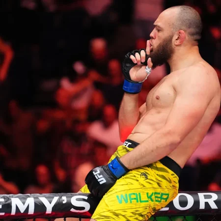 Валтер Уокер победил Кеннеди Нзечукву скручиванием пятки на UFC Nashville