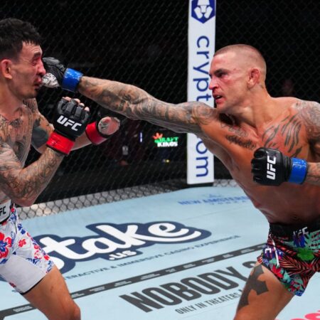 Легенда UFC предсказывает победу Дастина Порье над Максом Холлоуэем на UFC 318