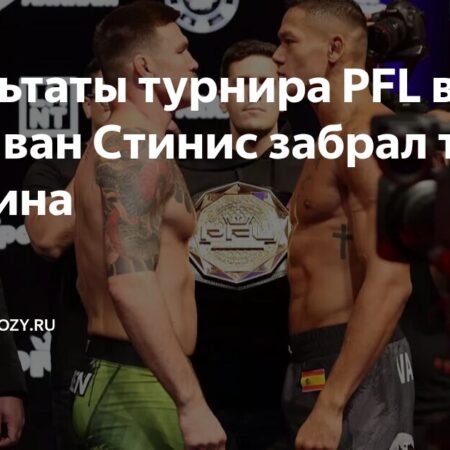 Прямые Результаты PFL Africa: Эблен против Ван Стиниса