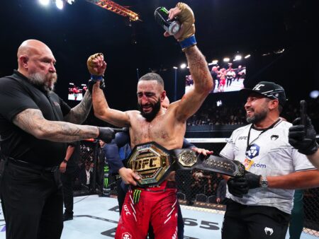 Белал Мухаммад готовится к важному бою после потери титула чемпиона UFC в полусреднем весе