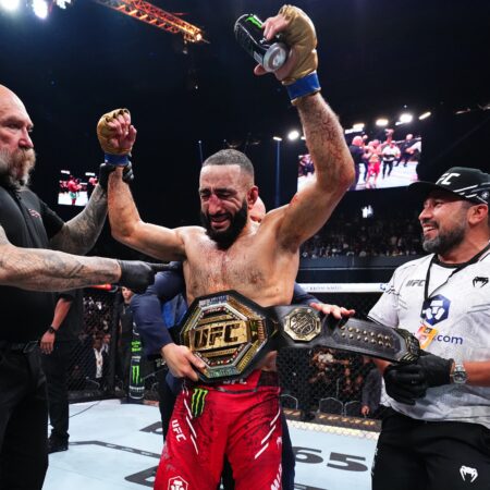 Белал Мухаммад готовится к важному бою после потери титула чемпиона UFC в полусреднем весе