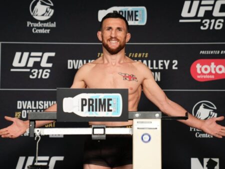 Взвешивание UFC 320: Мераб Двалишвили успешно уложился в вес после напряженной ситуации