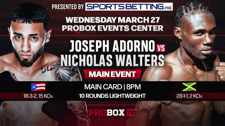 Preview Джозеф Адорно против Альберто Гевары: Дата, Время, Кард Боев, Место Проведения