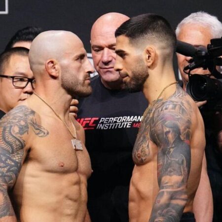 Илия Топурия предсказывает исход боя Мераба Двалишвили против Александра Волкановски после попыток организовать супербой