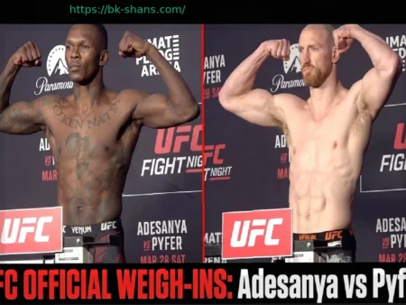 UFC Fight Night: Исраэль Адесанья против Джо Пфаера – Прогнозы, Кард Боев и Ставки в Сиэтле