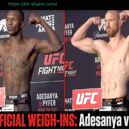 UFC Fight Night: Исраэль Адесанья против Джо Пфаера – Прогнозы, Кард Боев и Ставки в Сиэтле