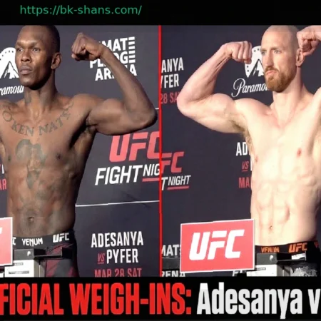 UFC Fight Night Сиэтл: Прогнозы на полный кард и лучшие ставки на бой Адесаньи против Пайфера