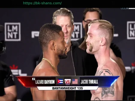 Взвешивания PFL в Питтсбурге: Возвращение Джонни Эблена подтверждено, все бойцы уложились в вес