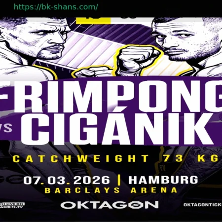 Денис Фримпонг нацелен на яркую победу после смены соперника на Oktagon 85