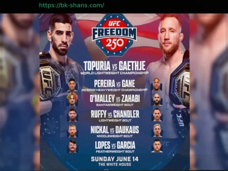 Ассоциация боксерских комиссий санкционировала турнир UFC в Белом доме