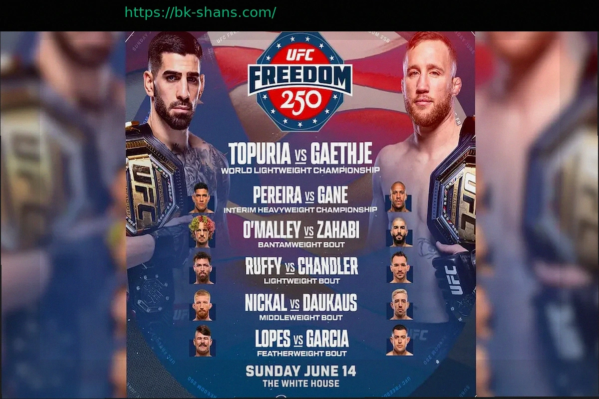 Preview Ассоциация боксерских комиссий санкционировала турнир UFC в Белом доме