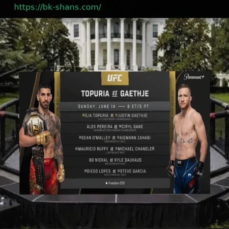 Реакции бойцов UFC на предстоящий турнир в Белом доме: Илия Топурия, Джастин Гейджи и другие