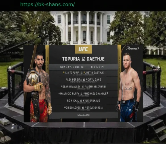 Реакции бойцов UFC на предстоящий турнир в Белом доме: Илия Топурия, Джастин Гейджи и другие