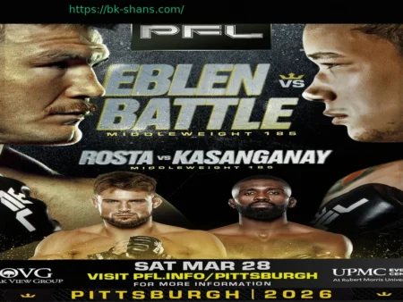 Vision 2026: Роста из Лорела возвращается в Питтсбург на турнир PFL