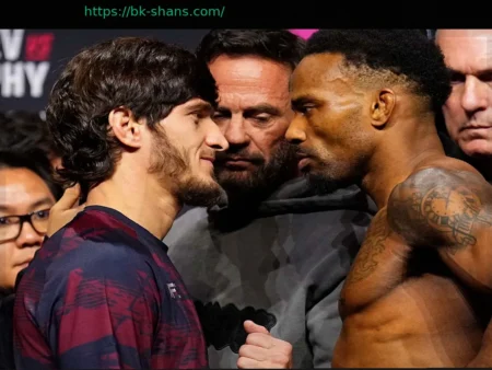 UFC Лондон: Евлоев против Мерфи — Прямая трансляция