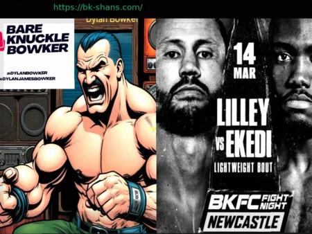 Джеймс Лилли лишился шанса на титул BKFC UK и сразится с более тяжелым соперником в Ньюкасле