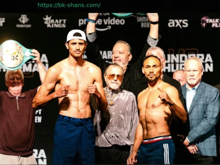 Себастьян Фундора против Кита Турмана: Прямые результаты из Лас-Вегаса