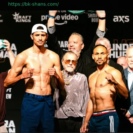 Себастьян Фундора против Кита Турмана: Прямые результаты из Лас-Вегаса