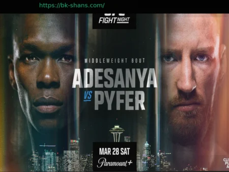 UFC Fight Night: Анализ боя Адесанья – Пайфер, коэффициенты и прогнозы от эксперта MMA