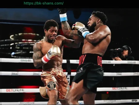 Карлос Адамес Отправил в Нокдаун Остина Уильямса и Защитил Титул WBC