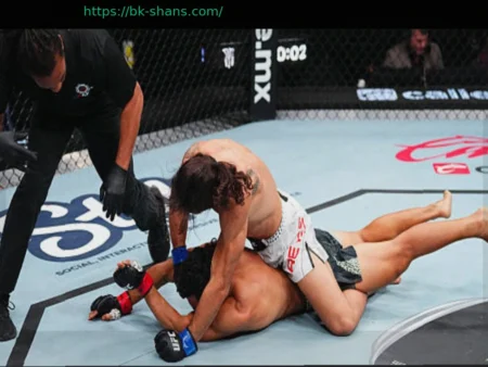 Дебют Хавьера Рейеса на UFC Mexico: Эффектная победа техническим нокаутом над Дугласом Силвой де Андраде