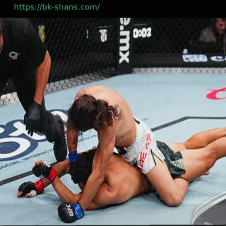 Дебют Хавьера Рейеса на UFC Mexico: Эффектная победа техническим нокаутом над Дугласом Силвой де Андраде