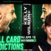 Как посмотреть PFL Belfast: Kelly vs. Wilson на ESPN