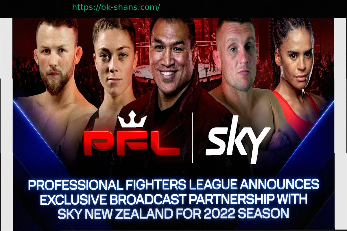 Preview Профессиональная Лига Бойцов (PFL) Заключила Партнерство со Sky New Zealand для Эксклюзивного Вещания