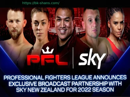 Профессиональная Лига Бойцов (PFL) Заключила Партнерство со Sky New Zealand для Эксклюзивного Вещания