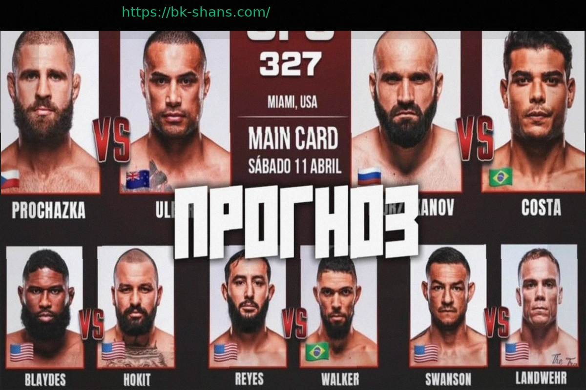 Preview Прогнозы на UFC 327: мнения экспертов и коэффициенты на бой Иржи Прохазки против Карлоса Ульберга в Майами
