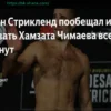 Шон Стрикленд: Уверенность перед боем с Хамзатом Чимаевым