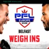 Как посмотреть PFL Белфаст