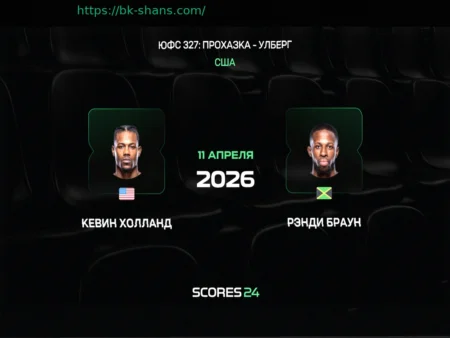 Холланд — Браун: прогнозы на бой 12 апреля 2026 года