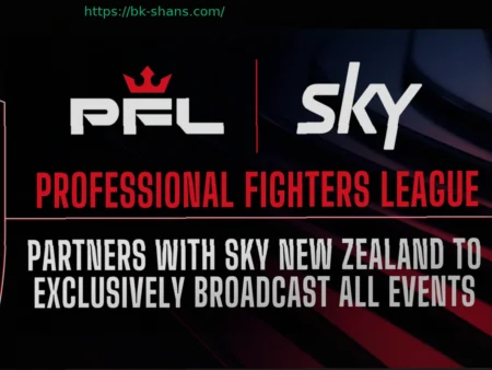 Профессиональная лига бойцов (PFL) и Sky NZ заключили эксклюзивное соглашение о трансляции на 2026 год