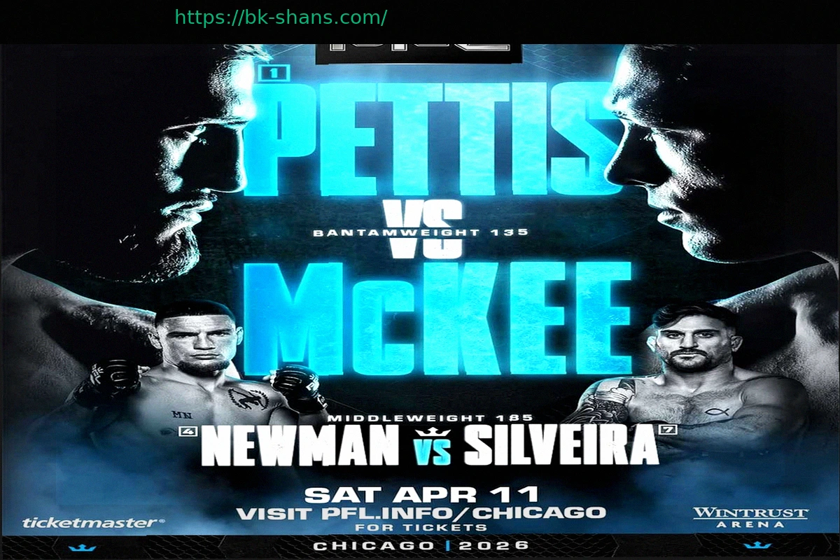 Preview PFL Чикаго: Питтис против Макки – Прямая трансляция, результаты и судейские оценки раундов