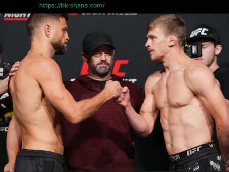 UFC Fight Night 272: В расписание турнира в последнюю минуту добавлен новый бой