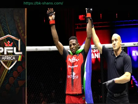 PFL Africa: Итоги турнира в Претории. Нкоси Ндебеле победил Микеле Клементе в главном бою
