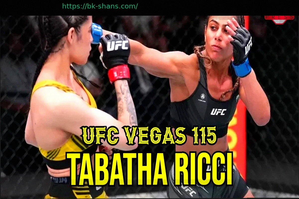 Preview Вирна Джандироба против Табаты Риччи: Коэффициенты, прогнозы и информация о бое на UFC Vegas 115