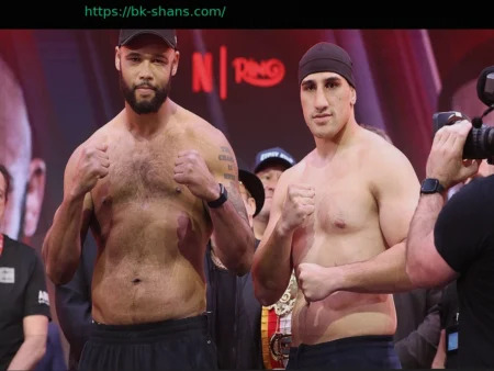 Прямая трансляция боя Фрейзер Кларк против Джастиса Хуни: Результаты