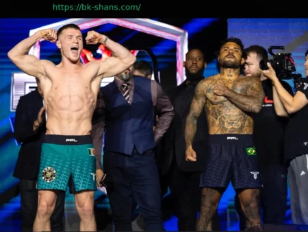 Результаты взвешивания PFL Белфаст