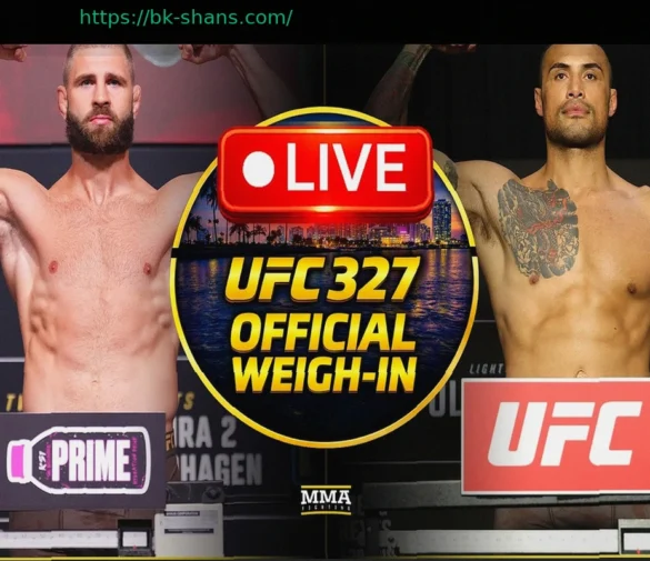 Прогноз на UFC 327: Прохазка против Ульберга от эксперта MMA